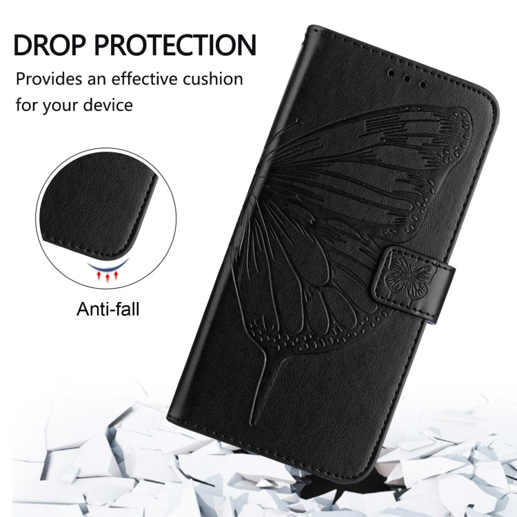 Embossed Butterfly Leather Phone Case
