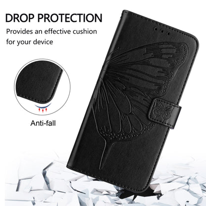 Embossed Butterfly Leather Phone Case