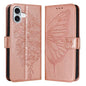 Embossed Butterfly Leather Phone Case