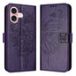 Embossed Butterfly Leather Phone Case