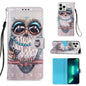 3D Painting Horizontal Flip Leather Phone Case