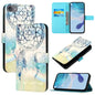 3D Painting Horizontal Flip Leather Phone Case