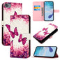 3D Painting Horizontal Flip Leather Phone Case