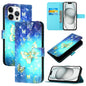 3D Painting Horizontal Flip Leather Phone Case, For iPhone 17, For iPhone Air, For iPhone 16 Pro Max
