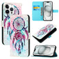 3D Painting Horizontal Flip Leather Phone Case, For iPhone 17, For iPhone Air, For iPhone 16 Pro Max