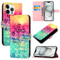 3D Painting Horizontal Flip Leather Phone Case, For iPhone 17, For iPhone Air, For iPhone 16 Pro Max