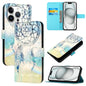 3D Painting Horizontal Flip Leather Phone Case