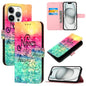 3D Painting Horizontal Flip Leather Phone Case