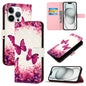 3D Painting Horizontal Flip Leather Phone Case