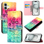 3D Painting Horizontal Flip Leather Phone Case