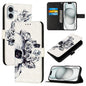 3D Painting Horizontal Flip Leather Phone Case
