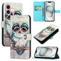 3D Painting Horizontal Flip Leather Phone Case