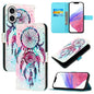 3D Painting Horizontal Flip Leather Phone Case, For iPhone 17, For iPhone Air, For iPhone 16 Pro Max