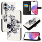 3D Painting Horizontal Flip Leather Phone Case, For iPhone 17, For iPhone Air, For iPhone 16 Pro Max
