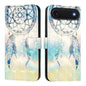 3D Painting Horizontal Flip Leather Phone Case, For iPhone 17, For iPhone Air, For iPhone 16 Pro Max