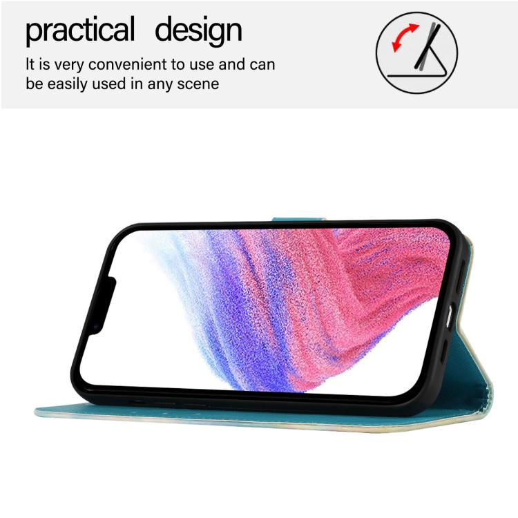 3D Painting Horizontal Flip Leather Phone Case, For iPhone 18 Pro / 17 Pro, For iPhone 18 Pro Max / 17 Pro Max, For iPhone 17e / 16e