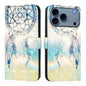 3D Painting Horizontal Flip Leather Phone Case, For iPhone 18 Pro / 17 Pro, For iPhone 18 Pro Max / 17 Pro Max, For iPhone 17e / 16e