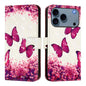 3D Painting Horizontal Flip Leather Phone Case, For iPhone 18 Pro / 17 Pro, For iPhone 18 Pro Max / 17 Pro Max, For iPhone 17e / 16e