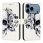 3D Painting Horizontal Flip Leather Phone Case, For iPhone 18 Pro / 17 Pro, For iPhone 18 Pro Max / 17 Pro Max, For iPhone 17e / 16e