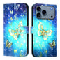 3D Painting Horizontal Flip Leather Phone Case, For iPhone 18 Pro / 17 Pro, For iPhone 18 Pro Max / 17 Pro Max, For iPhone 17e / 16e