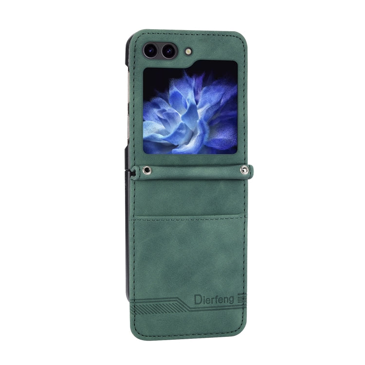 Dierfeng Dream Line TPU + PU Leather Phone Case