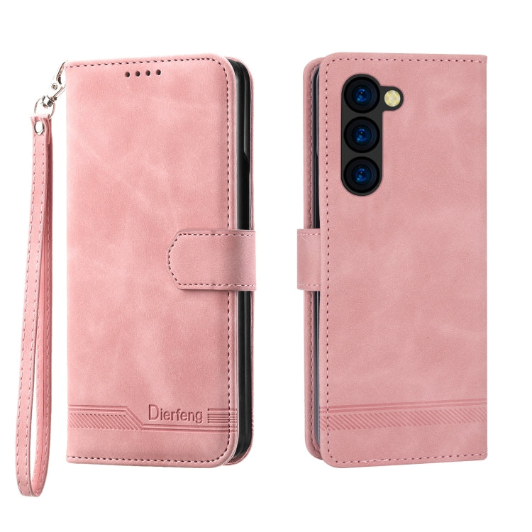 Dierfeng Dream Line TPU + PU Leather Phone Case