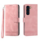 Dierfeng Dream Line TPU + PU Leather Phone Case