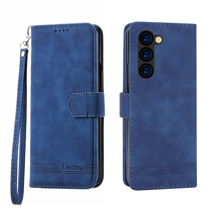 Dierfeng Dream Line TPU + PU Leather Phone Case