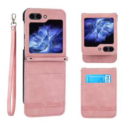 Dierfeng Dream Line TPU + PU Leather Phone Case