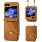 Cubic Grid Calf Texture Magnetic Leather Phone Case