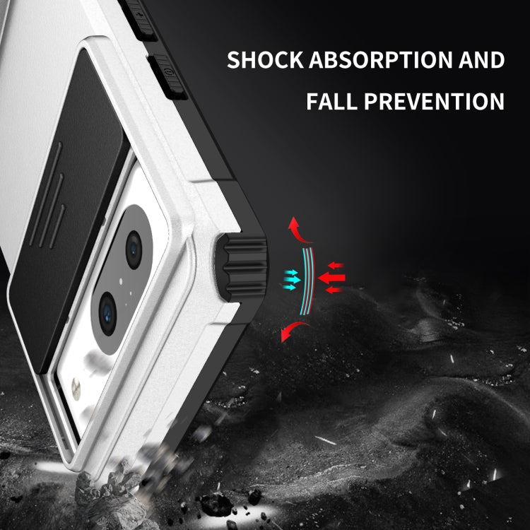 Stereoscopic Holder Sliding Camshield Phone Case, For Google Pixel 8