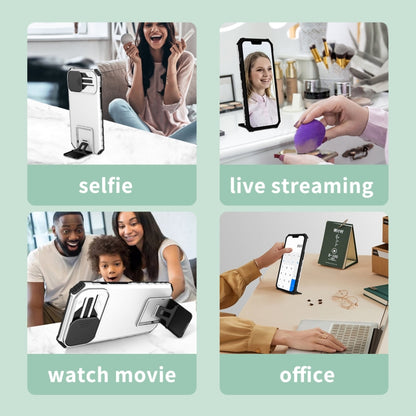 Stereoscopic Holder Sliding Camshield Phone Case, For Google Pixel 8