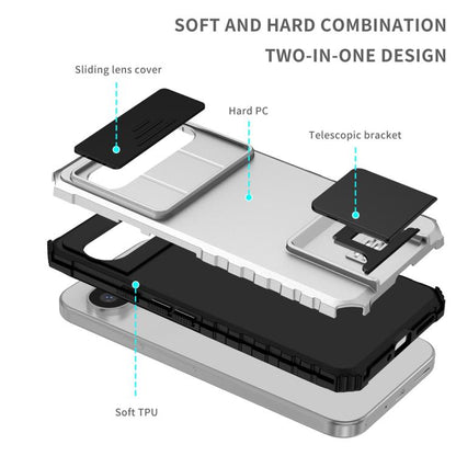 Stereoscopic Holder Sliding Camshield Phone Case, Series 1