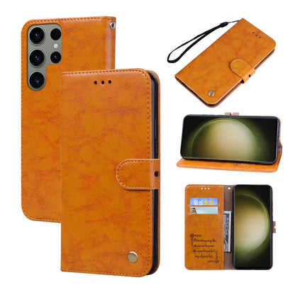Oil Wax Texture Leather Phone Case