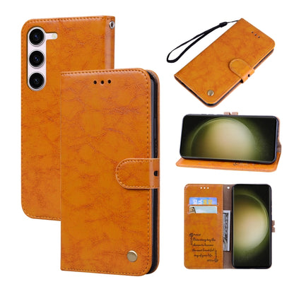 Oil Wax Texture Leather Phone Case