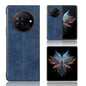 Cow Pattern Sewing Back Cover Phone Case, For Tecno Phantom V Flip2, For Tecno Phantom V Fold2, For Tecno Phantom V Flip, For Tecno Phantom V Fold