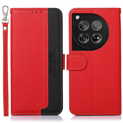 KHAZNEH Litchi Texture Leather RFID Phone Case, For OnePlus Nord CE4 5G Global, For OnePlus 12, For OnePlus Ace 2 Pro, For OnePlus Nord 3 / Ace 2V