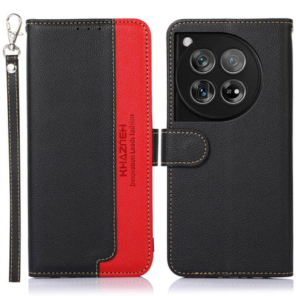 KHAZNEH Litchi Texture Leather RFID Phone Case, For OnePlus Nord CE4 5G Global, For OnePlus 12, For OnePlus Ace 2 Pro, For OnePlus Nord 3 / Ace 2V
