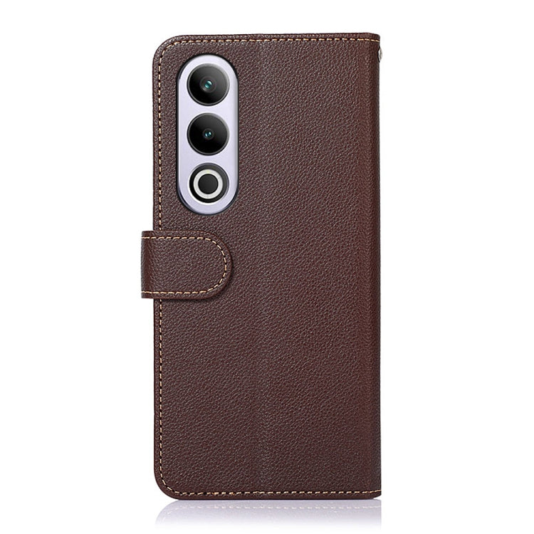 KHAZNEH Litchi Texture Leather RFID Phone Case, For OnePlus Nord CE4 5G Global, For OnePlus 12, For OnePlus Ace 2 Pro, For OnePlus Nord 3 / Ace 2V