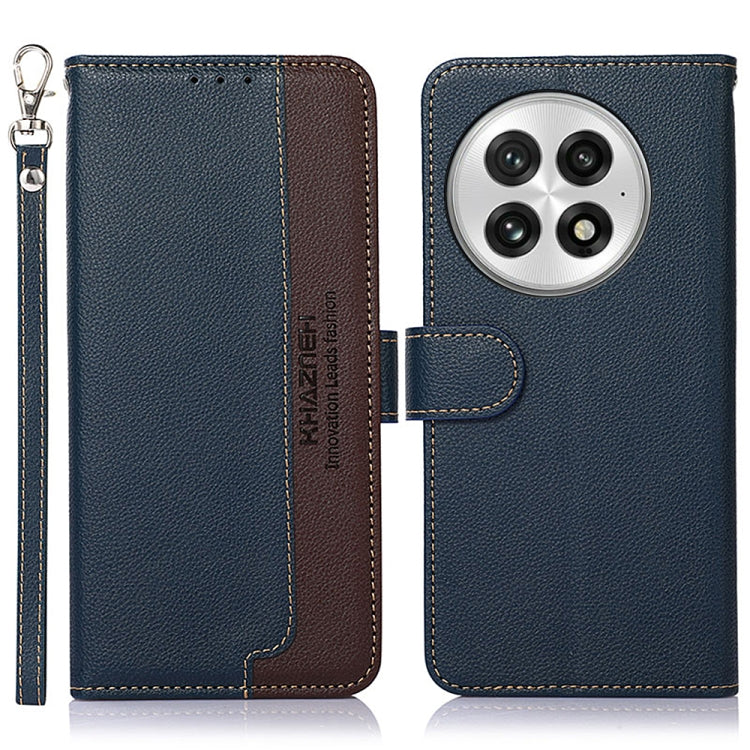 KHAZNEH Litchi Texture Leather RFID Phone Case, For OnePlus Nord 5 / Ace 5 Ultra, For OnePlus Nord CE5 / Ace 5 Racing, For OnePlus Ace 5 Pro / Ace 5 / 13R, For OnePlus Nord 13, For OnePlus Nord 4, For OnePlus Nord CE4 5G Global