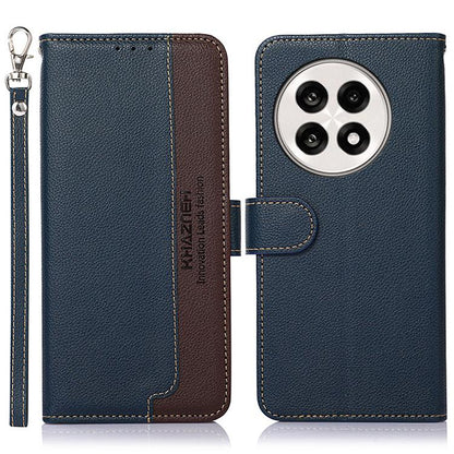 KHAZNEH Litchi Texture Leather RFID Phone Case, For OnePlus Nord 5 / Ace 5 Ultra, For OnePlus Nord CE5 / Ace 5 Racing, For OnePlus Ace 5 Pro / Ace 5 / 13R, For OnePlus Nord 13, For OnePlus Nord 4, For OnePlus Nord CE4 5G Global