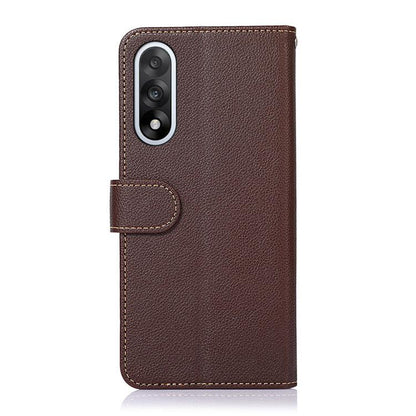 KHAZNEH Litchi Texture Leather RFID Phone Case, For OnePlus Nord 5 / Ace 5 Ultra, For OnePlus Nord CE5 / Ace 5 Racing, For OnePlus Ace 5 Pro / Ace 5 / 13R, For OnePlus Nord 13, For OnePlus Nord 4, For OnePlus Nord CE4 5G Global