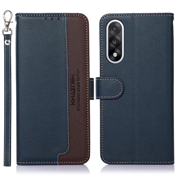 KHAZNEH Litchi Texture Leather RFID Phone Case, For OnePlus 15, For OnePlus Nord 5 / Ace 5 Ultra, For OnePlus Nord CE5 / Ace 5 Racing, For OnePlus Ace 5 Pro / Ace 5 / 13R, For OnePlus Nord 13, For OnePlus Nord 4