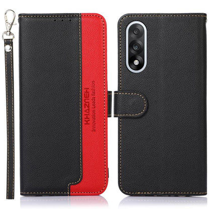 KHAZNEH Litchi Texture Leather RFID Phone Case, For OnePlus 15, For OnePlus Nord 5 / Ace 5 Ultra, For OnePlus Nord CE5 / Ace 5 Racing, For OnePlus Ace 5 Pro / Ace 5 / 13R, For OnePlus Nord 13, For OnePlus Nord 4