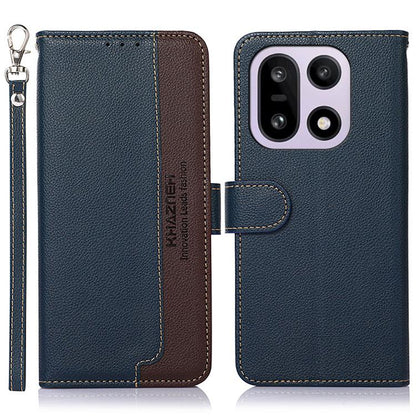 KHAZNEH Litchi Texture Leather RFID Phone Case, For OnePlus 15, For OnePlus Nord 5 / Ace 5 Ultra, For OnePlus Nord CE5 / Ace 5 Racing, For OnePlus Ace 5 Pro / Ace 5 / 13R, For OnePlus Nord 13, For OnePlus Nord 4