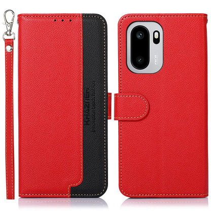 KHAZNEH Litchi Texture Leather RFID Phone Case, For OnePlus Nord CE6 Lite 5G Global, For OnePlus Ace 6 Ultra, For OnePlus 15T, For OnePlus Turbo 6 / 6V, For OnePlus 15R / Ace 6 / Ace 6T, For OnePlus 15