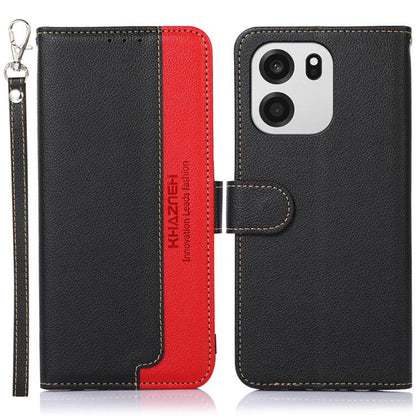 KHAZNEH Litchi Texture Leather RFID Phone Case, For OnePlus Nord CE6 Lite 5G Global, For OnePlus Ace 6 Ultra, For OnePlus 15T, For OnePlus Turbo 6 / 6V, For OnePlus 15R / Ace 6 / Ace 6T, For OnePlus 15