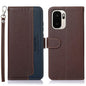 KHAZNEH Litchi Texture Leather RFID Phone Case, For OnePlus Nord CE6 Lite 5G Global, For OnePlus Ace 6 Ultra, For OnePlus 15T, For OnePlus Turbo 6 / 6V, For OnePlus 15R / Ace 6 / Ace 6T, For OnePlus 15