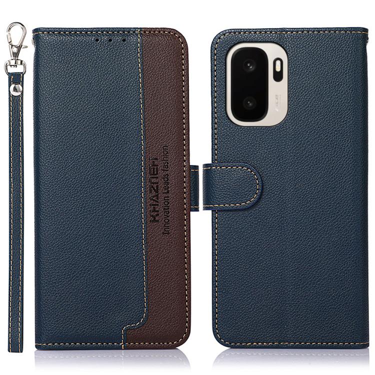 KHAZNEH Litchi Texture Leather RFID Phone Case, For OnePlus Nord CE6 Lite 5G Global, For OnePlus Ace 6 Ultra, For OnePlus 15T, For OnePlus Turbo 6 / 6V, For OnePlus 15R / Ace 6 / Ace 6T, For OnePlus 15