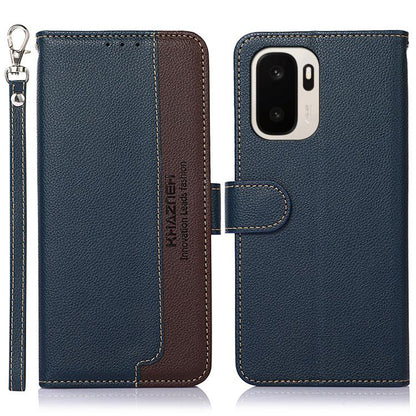 KHAZNEH Litchi Texture Leather RFID Phone Case, For OnePlus Nord CE6 Lite 5G Global, For OnePlus Ace 6 Ultra, For OnePlus 15T, For OnePlus Turbo 6 / 6V, For OnePlus 15R / Ace 6 / Ace 6T, For OnePlus 15
